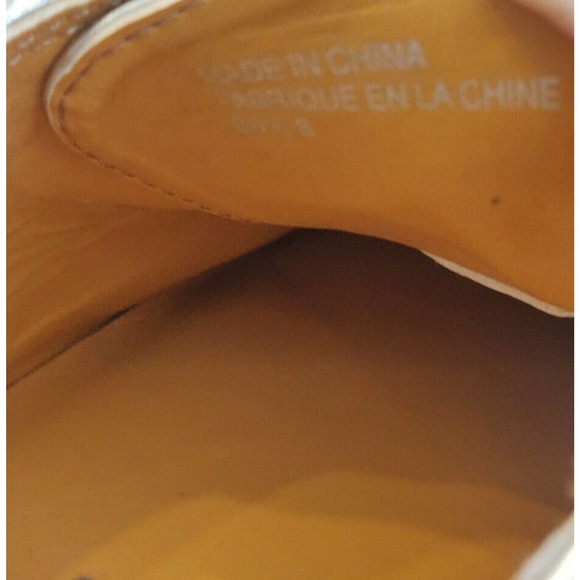 BDG Women's Shoes Oxford Lace Up Gold Size 8 Lace-up Metallic New - Picture 7 of 7